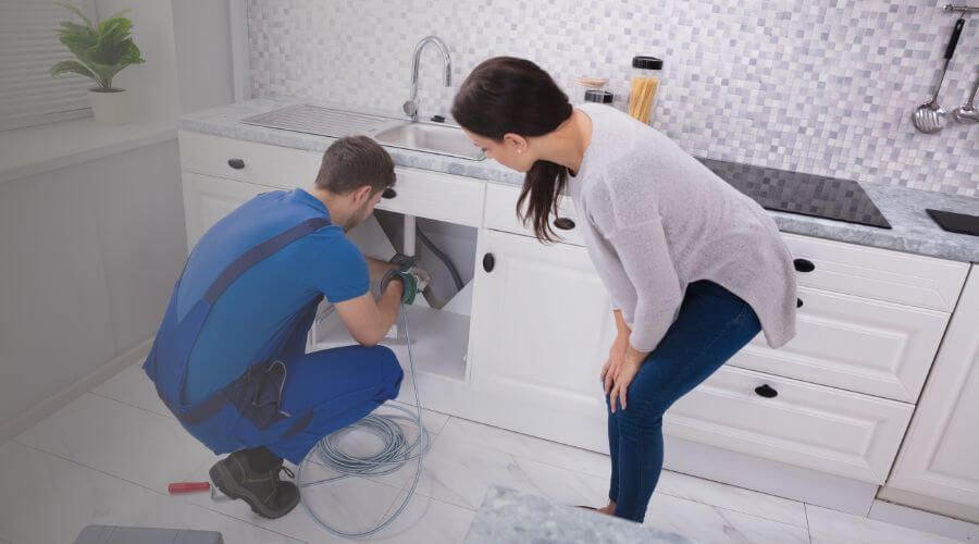 Professional water heater repair in Bluffs, IL